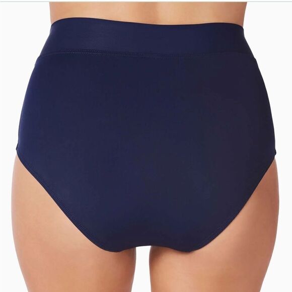 Amoressa by Miracle Suit Swim Wear Martini New Moon Blue High Waisted 10 - Picture 3 of 9